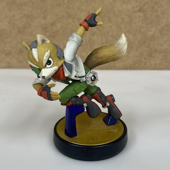 Nintendo Amiibo Star Fox McCloud Character Figure Super Smash Bros Toy - Picture 1 of 4